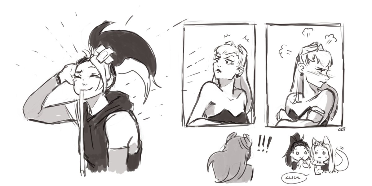 the aftermath - (not really much of a #VILLAIN huh) #KDA #EVELYNN #AKALI #akalynn #AHRI #KAISA https://t.co/FmM6jhJqSH