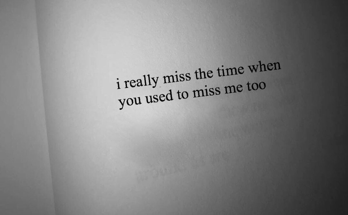 PoemHeaven's tweet image. a time when things were mutual.