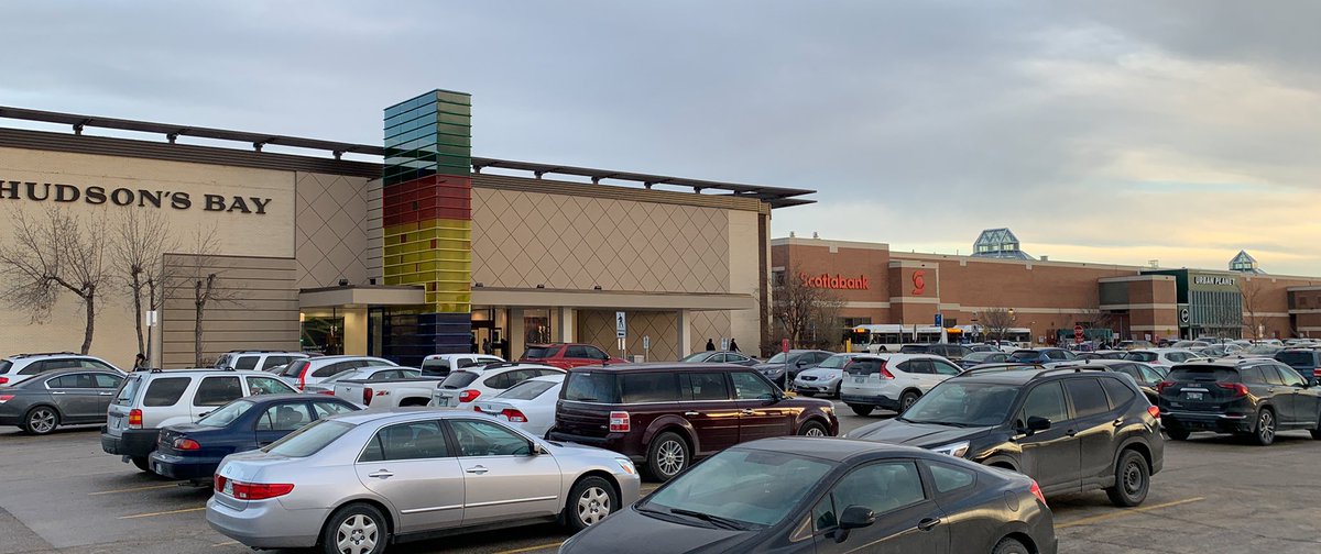 If you own a clothing store, your shop can’t be open, but The Bay and Cabela’s were busy selling a lot of clothes today. 4/8