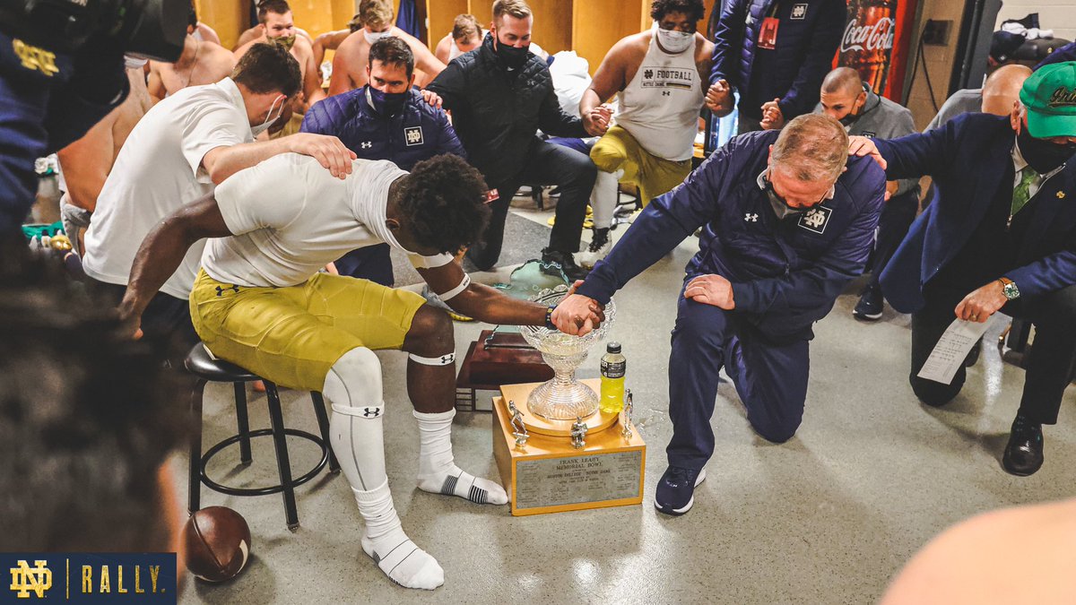 He played hard and was physical. He did everything necessary to help the team win and earn a Notre Dame game ball. 

Tonight, the game ball goes to <a href="/c_borius/">bo</a>. 

#GraduatingChampions