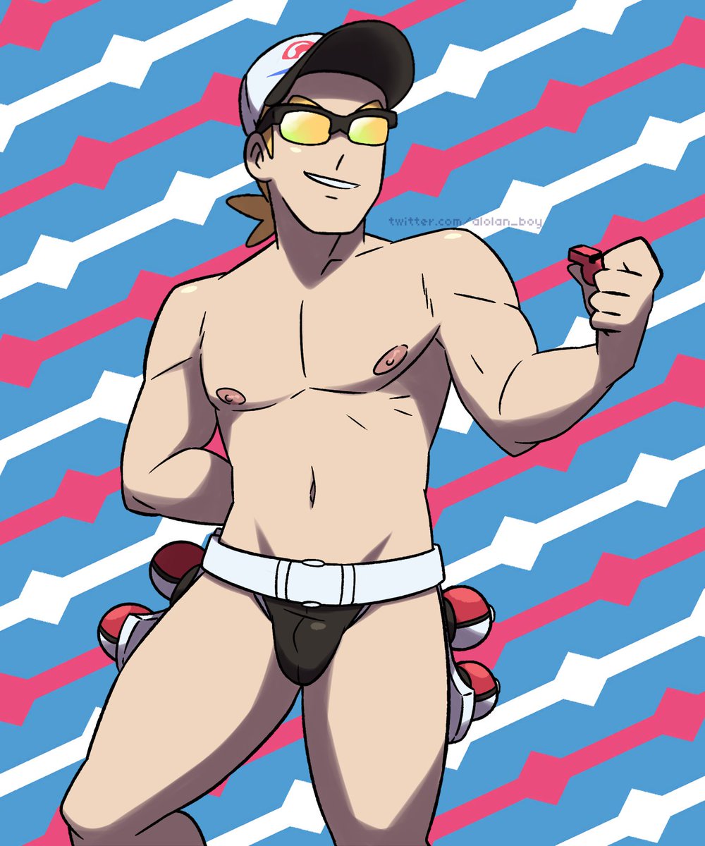 alolan_boy's tweet photo. the new staff uniform looks so good👀 https://t.co/C50cIWWOAm