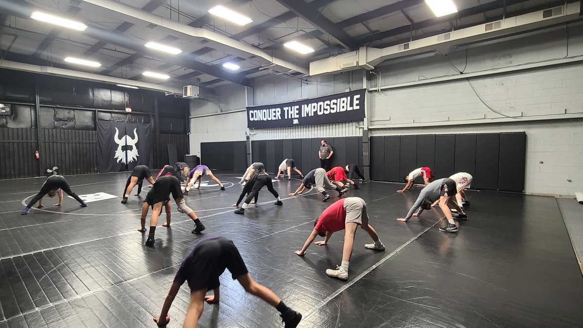 theBAcenter's tweet photo. Day 1 of Carolyn Wester clinic went great.  If you missed out today you can join in tomorrow at 10am.  @WrestlingPrep https://t.co/Bwxiwmy2af
