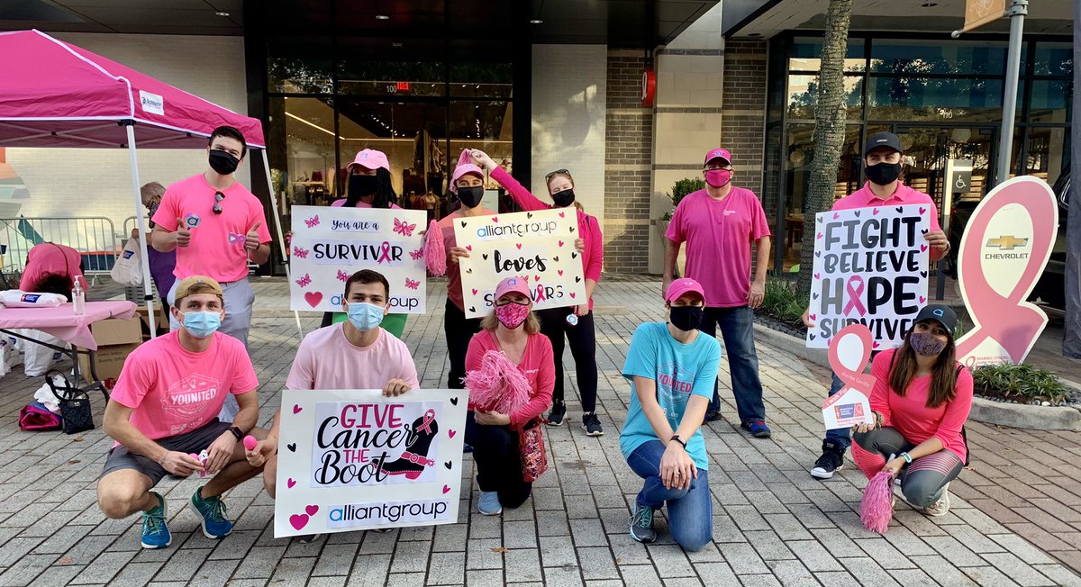 CaseyCurryHOU's tweet photo. Beautiful morning celebrating #breastcancer survivors with my @alliantgroup family! @AmericanCancer #houstonstrides #alliantgroupgivesback https://t.co/wRHFWJ1kdc
