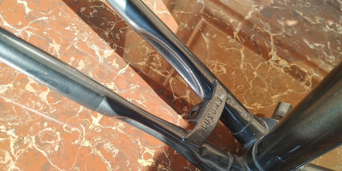 pemudasetempat7's tweet image. [RARE VINTAGE] jual barang gudang bokap frameset Yokota Japan Roadbike, ada noser, ada emblem, size 52, fork belum DO masih orisinil 27. BB dan headset ga tau merk apa. 

Lokasi: Karawaci - Tangerang 
More info: 082226088167 
Price: idr 800k
#fnfjb #fnfjbframeset #frameset