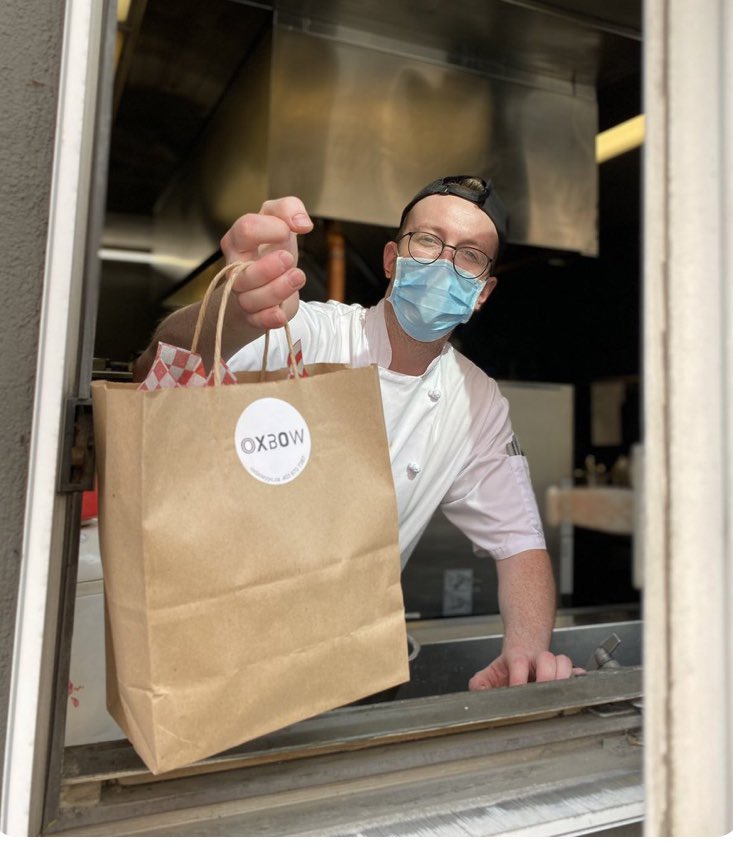 You know you’re in store for a delicious night when you drop by <a href="/oxbow_yyc/">Oxbow Restaurant</a> at our new takeout window on 10a St NW <a href="/HotelArtsKens/">Hotel Arts Kensington</a> for an “Oxbow To Go” Meal. Chef Miles Perry is making some fantastic gourmet-to-go meals. hotel-arts-to-go.squarespace.com/oxbow-restaura… #yyctakeout