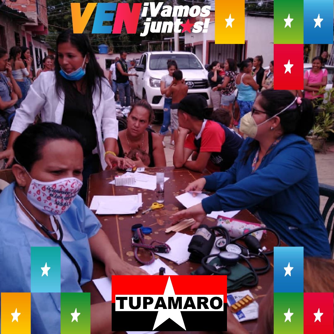 Nuestra brigada médica #TupamaroEjemploDeLucha atiende con esmero a la comunidad de Lagunilla, mcpio San Cristóbal. Su prioridad, garantizar la salud del colectivo.

#LosRebeldesSomosMas 

@TupamaroMRT <a href="/tupa_tv/">𝐓𝐰 𝐨𝐟𝐢𝐜𝐢𝐚𝐥 𝐓𝐮𝐩𝐚_𝐭𝐯 𝐑𝐞𝐛𝐞𝐥𝐝𝐞</a> <a href="/Tupa_Esteban/">Esteban Fernández</a> <a href="/KarelysMrt/">KARELYSMrtAn</a> <a href="/Linnissachun1/">Linnissachun</a> <a href="/JhonklinR/">Comuna y Fortalecimiento económico</a> <a href="/AEnrebelion/">Anderson_enRebelion</a>