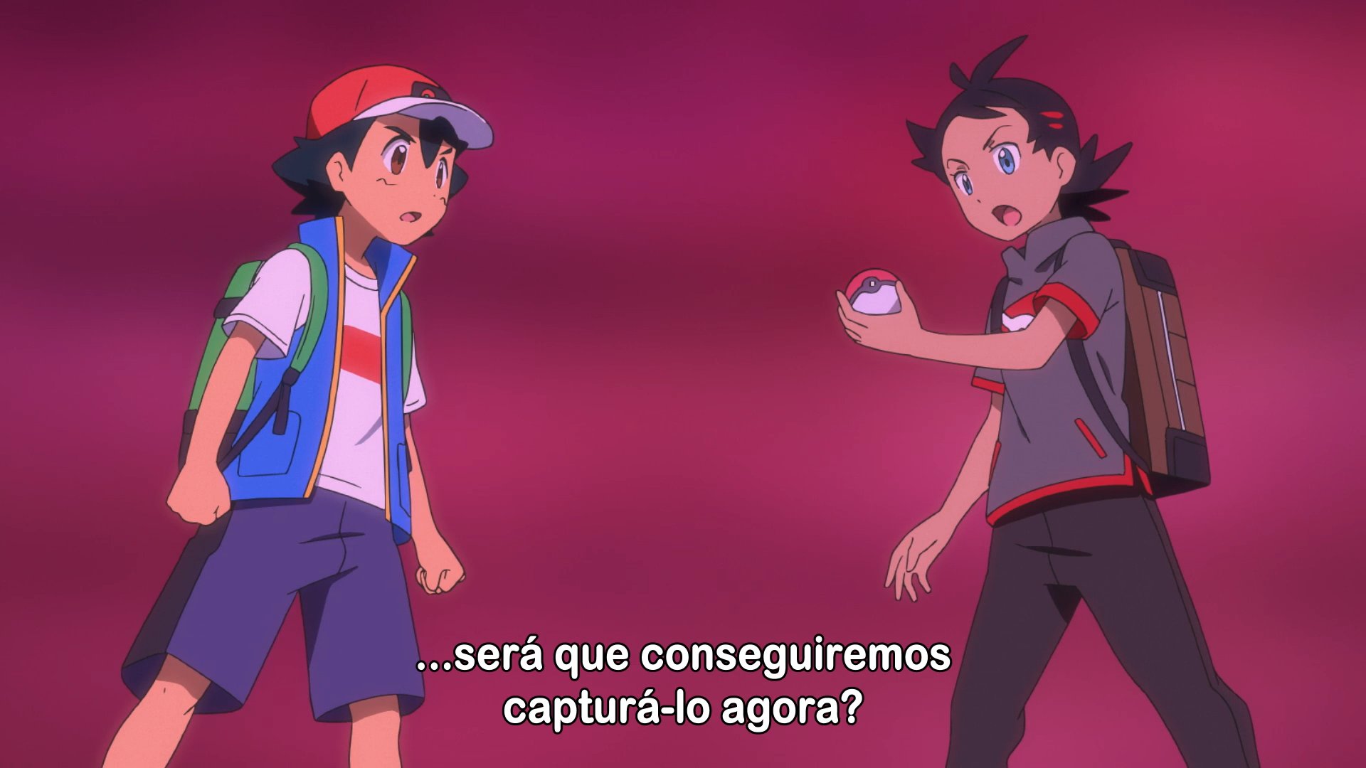 ASH E GOH CAPTURAM POKÉMON LENDÁRIO !! 