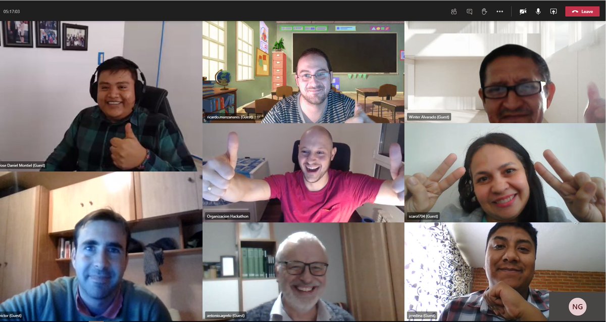 ricmancam's tweet photo. Finaliza el Hackanton... muchas gracias a los organizadores y a mis compañeros de equipo... la verdad que me ha sorprendido todo lo realizado en tan poco tiempo.

#HackTMNov2020 #MaratonSoluciones https://t.co/9XBAiMO711
