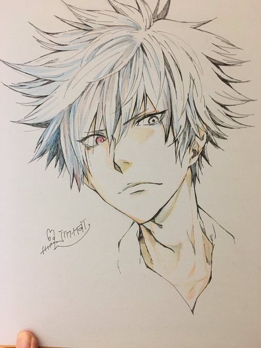 酒を呑みに行っただけのはずが頼まれて描いたうたプリの蘭丸絵 