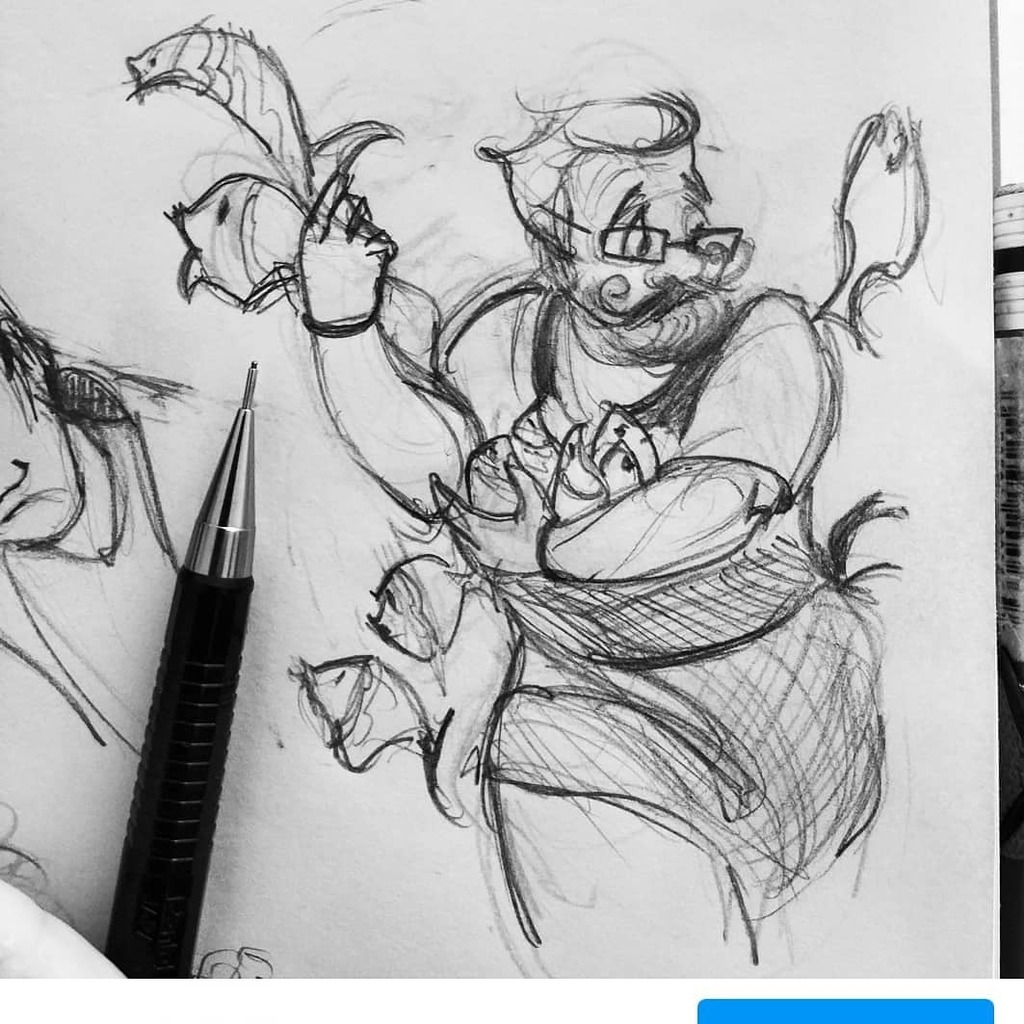 EccentricPencil's tweet photo. A sketch from a while ago at the saturdays market.
.
.

Im fully absorved with a web im building for my fine art conceptual photography. Many of you may not know this part of me but yes im a photographer. If you are bored you can gossip a bit at at @cris… https://t.co/rGidfBv6ru https://t.co/p7L3rdg7pa