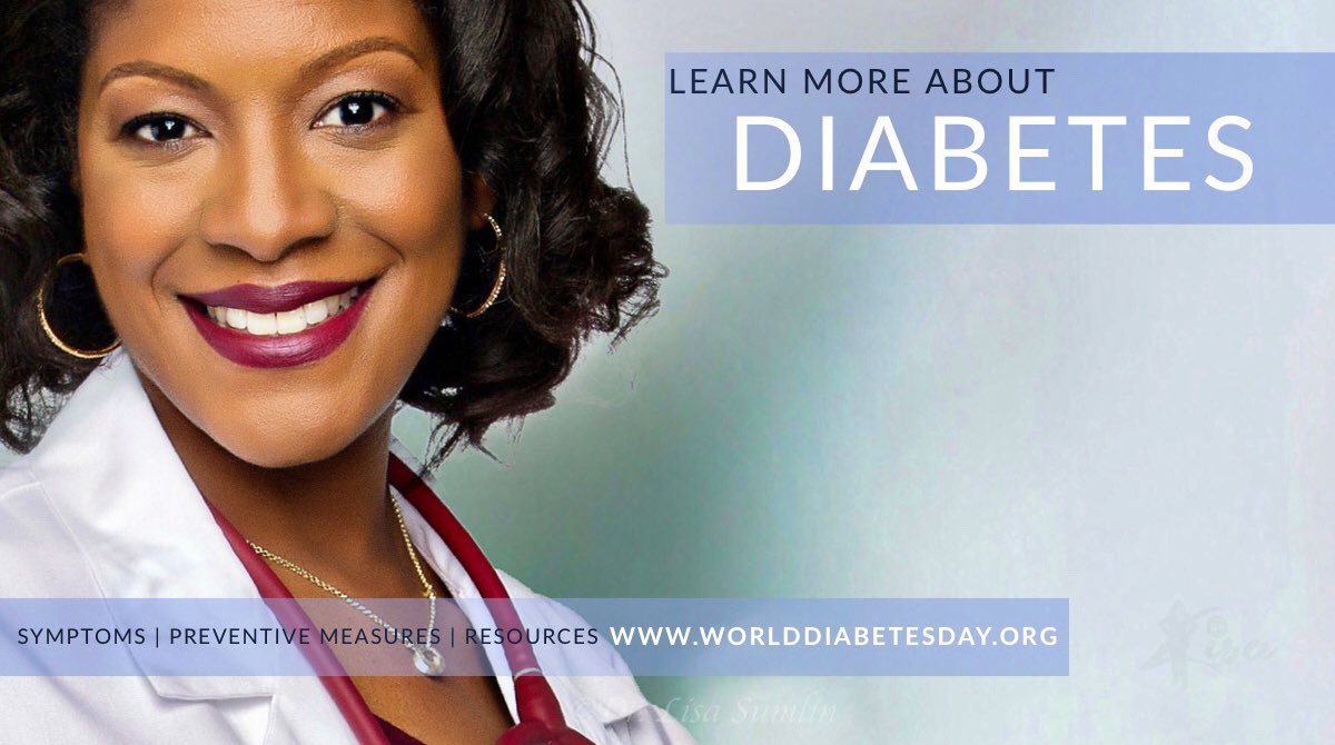 DrLisaSumlin's tweet photo. Today is #WorldDiabetesDay ! Saluting nurses for their support in the fight against diabetes!
Nurses account for 59% of health professionals. One of my most rewarding roles - improving nursing education &amp; equipping them to deliver diabetes care. #drlisasumlin #beatdiabetes @WDD https://t.co/raG8gZpUyy