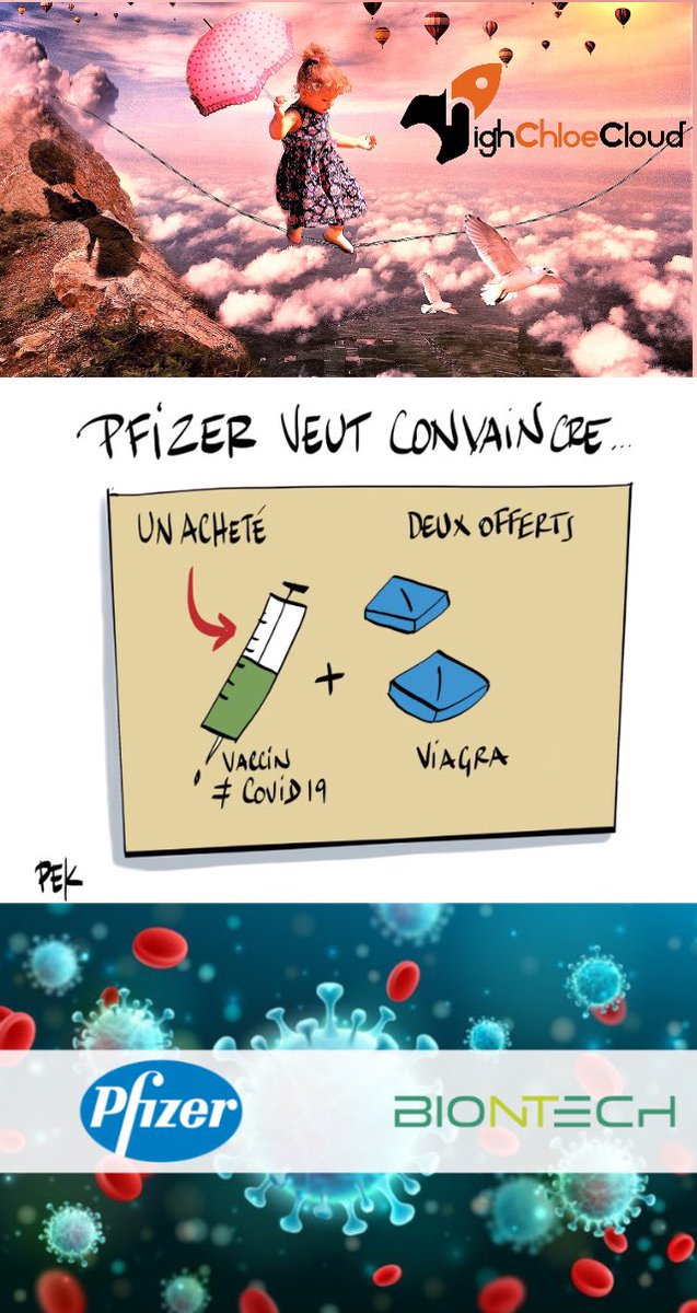 HighChloeCloud's tweet photo. Pour convaincre les Français de se faire vacciner il n’y a pas besoin d’une loi mais d’une bonne promo !
Tout est dans la communication sur les produits maison ! #Pfizer @Philippelie @HighChloeCloud
EN HAUT DE L'AFFICHE® Sylvaine MESSICA #enhautdelaffiche #highchloecloud https://t.co/XHm9zUZ7G7