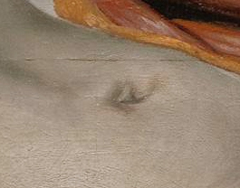 Anyway, parting shot.Rembrandt signed "The Anatomy Lesson of Dr. Nicolaes Tulp" with a R in the cadaver's navel.