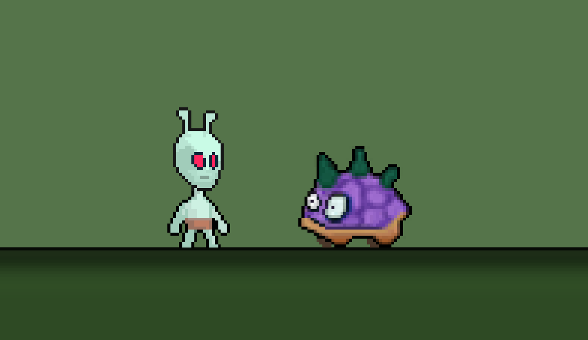 DomenicoPentan1's tweet photo. some more pixel art #GameMakerStudio2 #indiegamedev #pixelart #indiegames #LostAlien https://t.co/oSlvmY0IpG