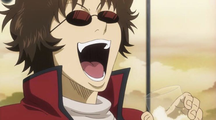 It however would be a mistake to think Sakamoto is not an interesting character in his own right and his role has little value. He is indeed a great character whose presence is essential to bring out the personalities of those around him either with his laugh or sharp remarks.