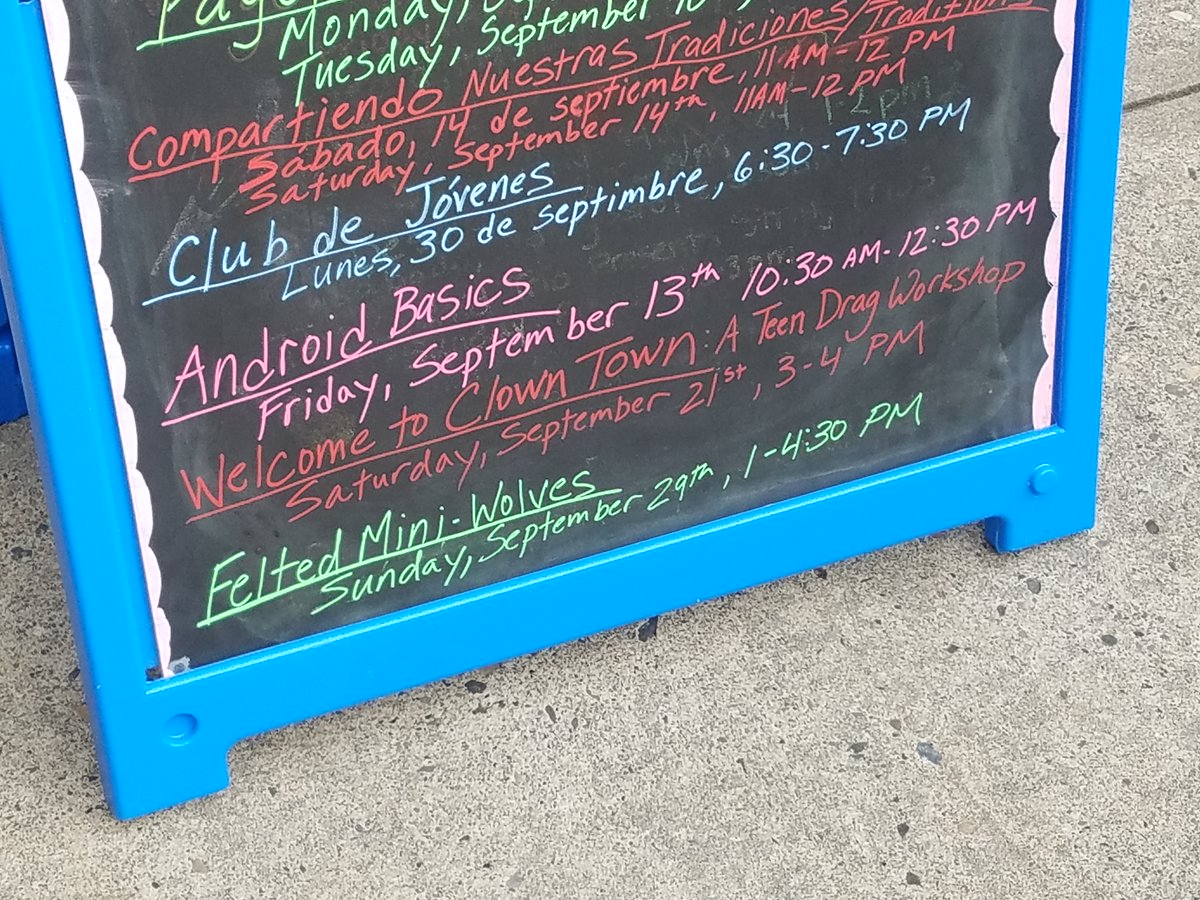 PDXJournalist's tweet photo. #OnlyinPortland a "teen drag workshop."

What bigots! Excluding infants, toddlers and pre-teens!

#portland #stjohns #thewokeleft #antifasucks https://t.co/SIcQn2zOjT