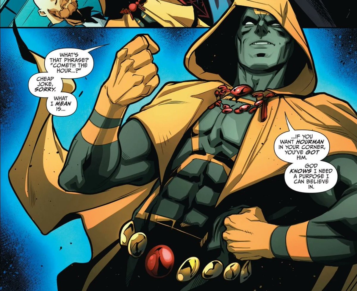 Hourman did get a version for the series Earth 2 which I will not talk about lest I turn into a hack like film critic hulk and start typing in capitals to show my rage at this series. Seriously WHAT A FUCKING WASTE OF TIME.