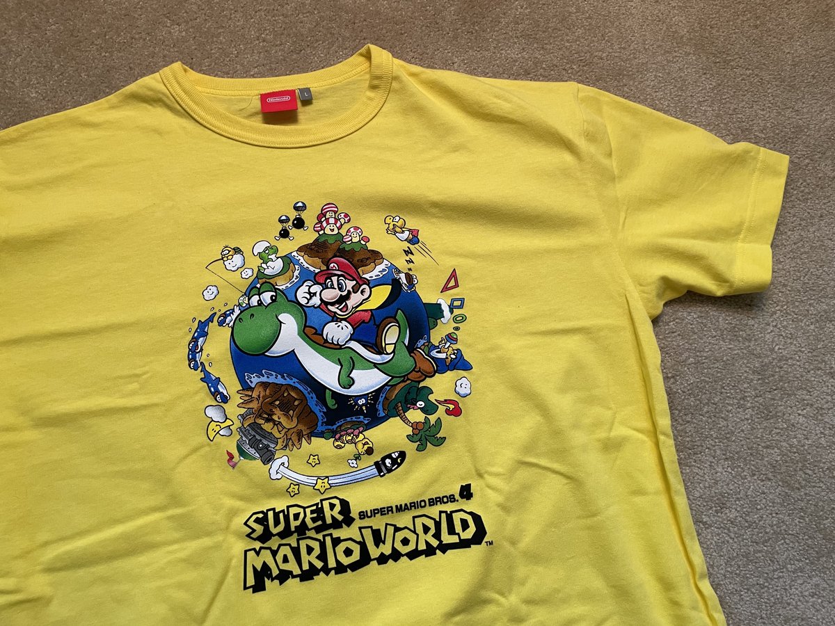 Nintendo TOKYO Official T-Shirts Super Mario Brothers 3 Blue – WAFUU JAPAN