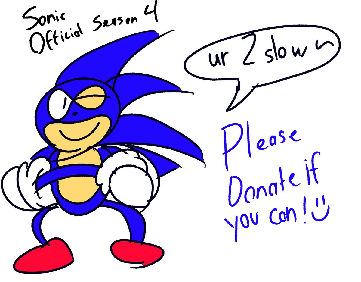 Personal Request from @RogerCraigSmith / Sonic Himself

Go watch the stream and donate if you can !
https://t.co/Z70IHoINSl 