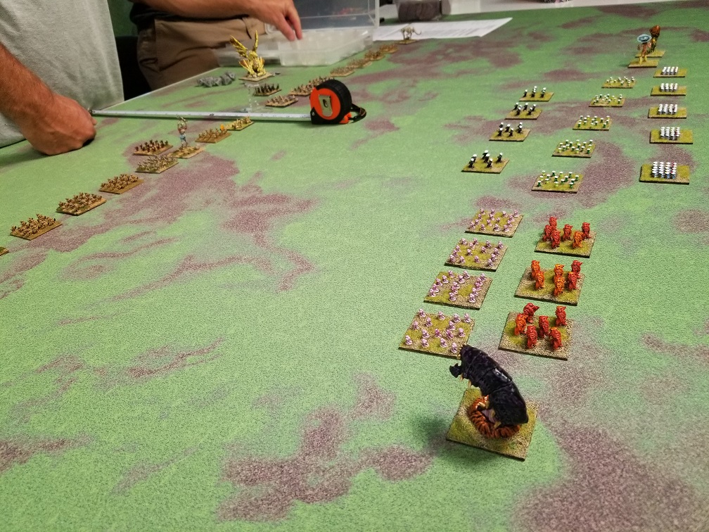 badgoblingames's tweet photo. Ages of Conflict playtest today! Today we tested scaling the rules to a battalion level in which every base represents a battalion rather than a company. Successful test and good day of gaming! Follow along at https://t.co/ho2sgjxtq5 https://t.co/Zkrw26nfga