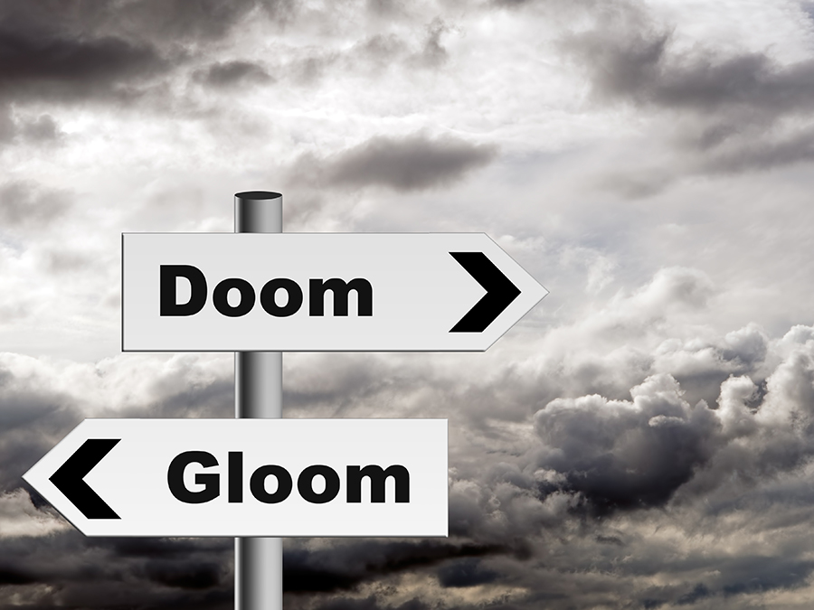 We don't know if progress will continue and climate change and animal suffering are still moving in the wrong direction but denying past successes is simply dumb and betrays an inability to process numbers. We must move beyond the doom and gloom.