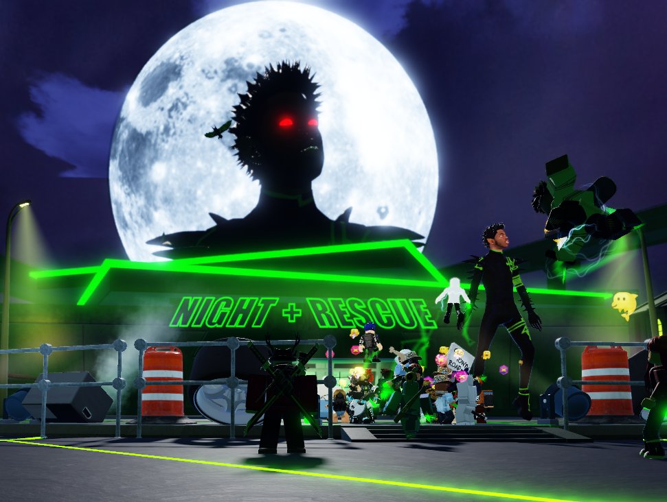 guyRBLX's tweet photo. Ngl the Lil Nas X thing was pretty cool looking https://t.co/orT7355jBn