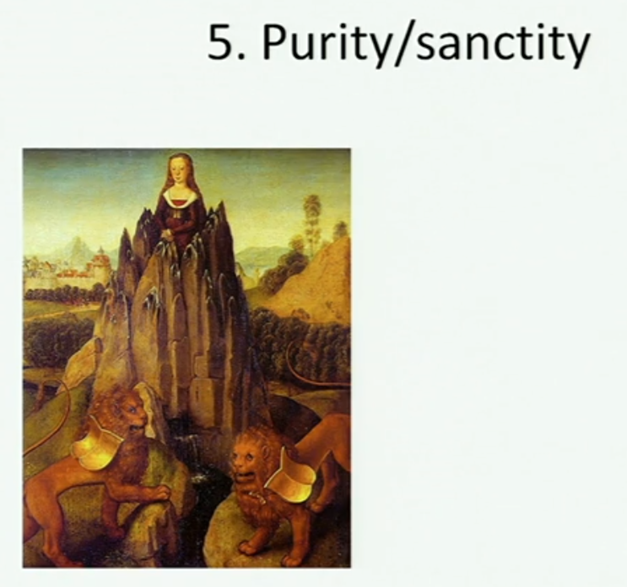 Finally a search for purity and sanctity. Basically the opposite of "if two adults consent to it, anything goes". On the left I see cancel culture is an example of striving for 'purity'. I would encourage you to recognize what purity/sanctity others are striving for.