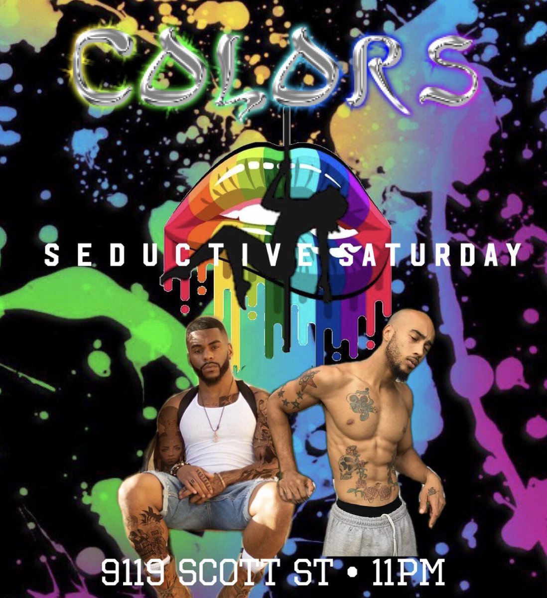 blaqueroomhtx's tweet photo. Come see @ShadEEESLiiM @Sliimshadeee @SlimdaSiren at @Colorsstripclub https://t.co/yRGhm0Pq8t