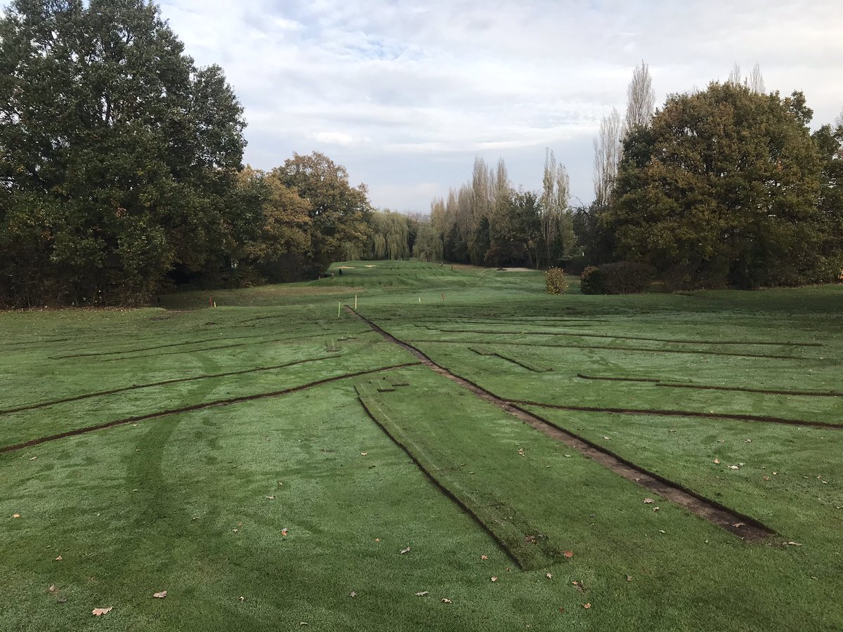 chrisharp1982's tweet photo. Solid week at HGC. Problem in play area knocked out in 5 days. Thank you lockdown, would have taken a lot longer with golf out there #everycloud #ontothenextproject https://t.co/tvSUTwAHwm