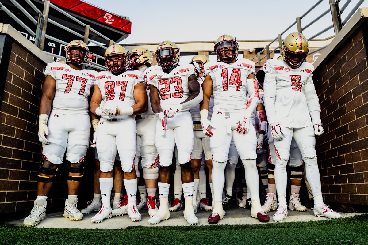 boston college football uniforms