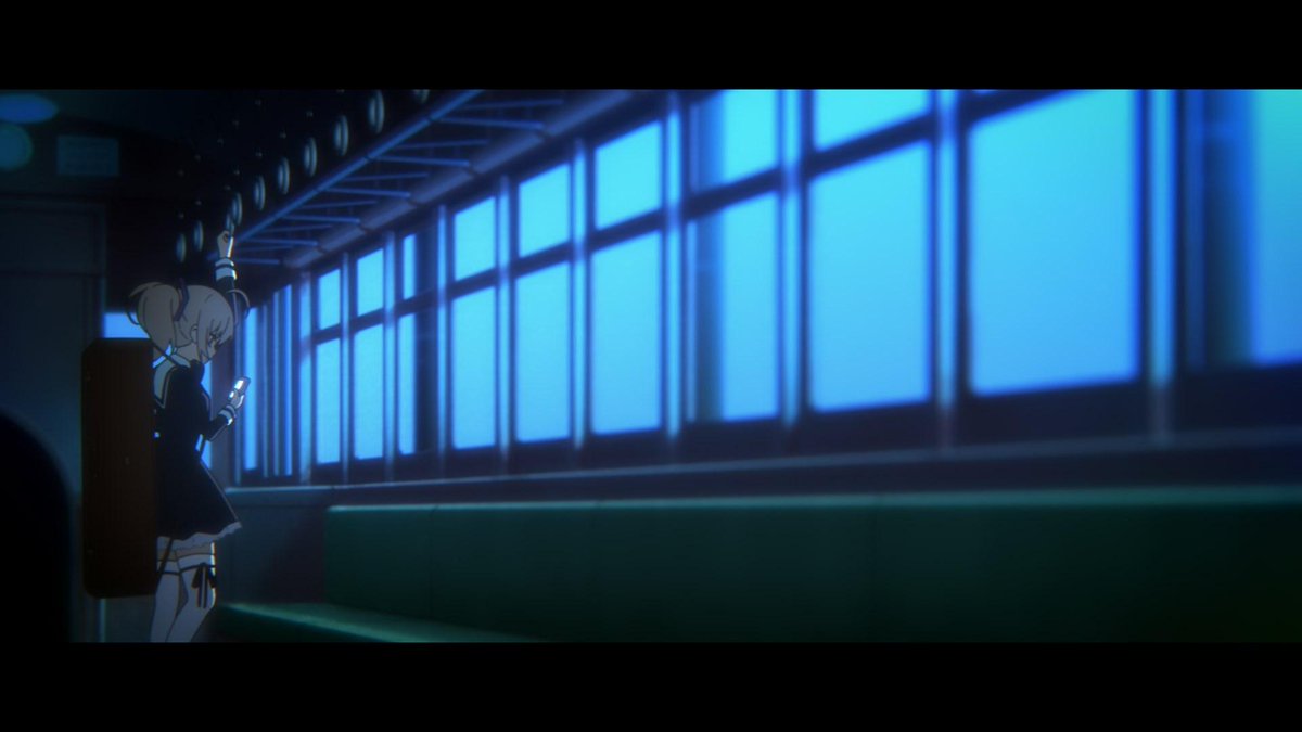 Nakayama keeps being granted near complete freedom so it's become easy to tell what his attractive style is all about. Gradient clear skies, ornate compositing that makes even the CG bits look stunning, focus on feminity, even the cinemascope AR - all his classics are here