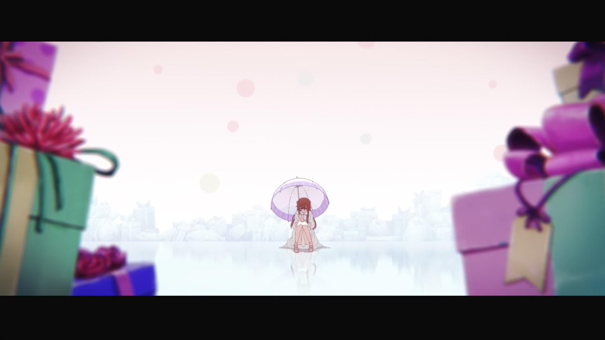 Nakayama keeps being granted near complete freedom so it's become easy to tell what his attractive style is all about. Gradient clear skies, ornate compositing that makes even the CG bits look stunning, focus on feminity, even the cinemascope AR - all his classics are here