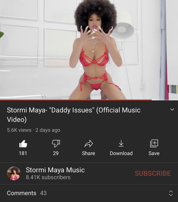 Watch Now !!! https://t.co/XzdrjC0c1V #stormimaya #daddyissues https://t.co/SvqkB0tUJY