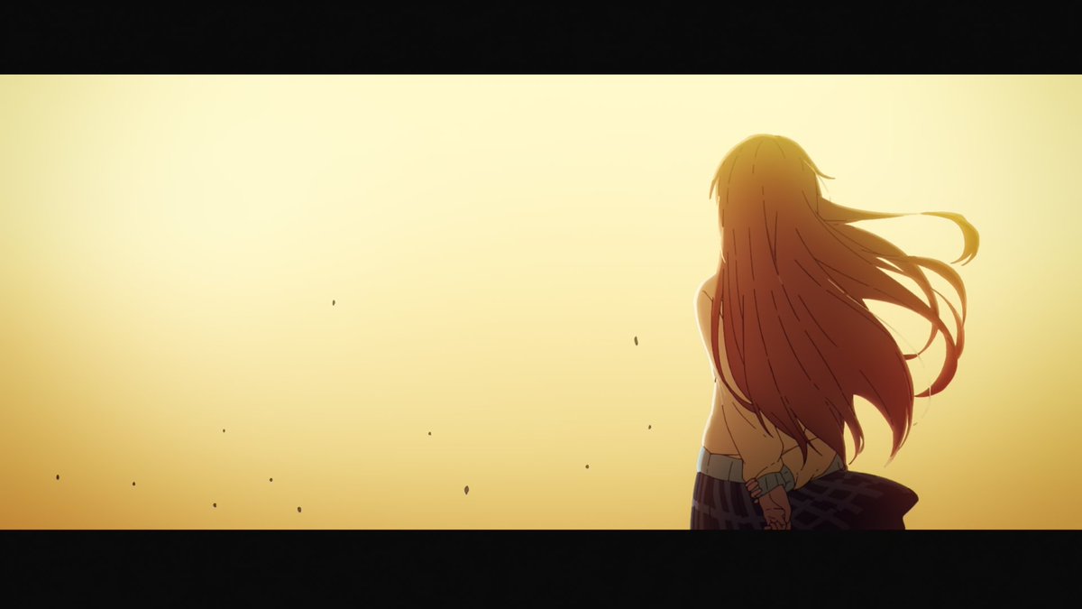 Nakayama keeps being granted near complete freedom so it's become easy to tell what his attractive style is all about. Gradient clear skies, ornate compositing that makes even the CG bits look stunning, focus on feminity, even the cinemascope AR - all his classics are here