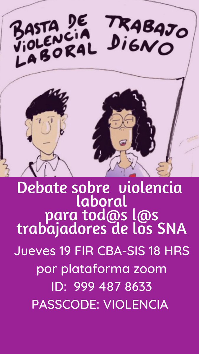 Este jueves 19 no te pierdas esta charla/debate! Súmate, te esperamos!! <a href="/ATEPSA_Nacional/">ATEPSA</a>
