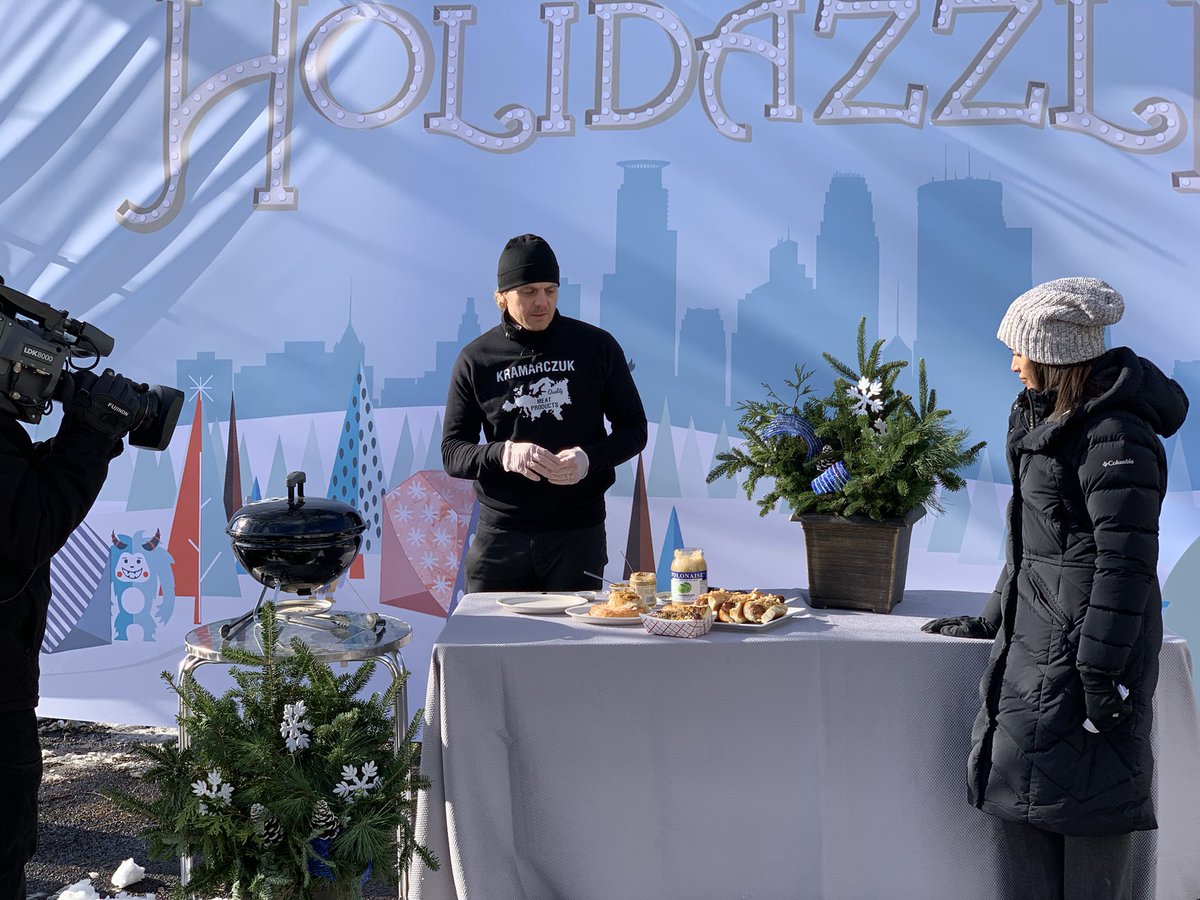 Holidazzle's tweet photo. A few behind the scenes looks at filming The #Holidazzle Show presented by @ComcastMSP! We look forward to you joining us for this virtual experience this holiday season. @MplsDowntown More info soon on https://t.co/hEBcp8i4Ox https://t.co/npfohvc6Ex