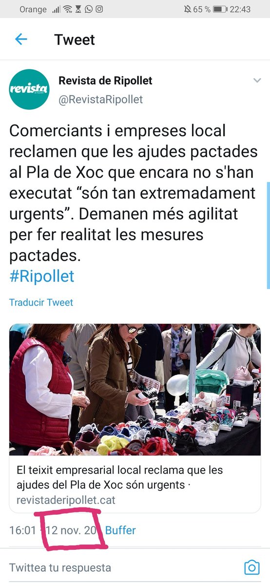 Porque dos imágenes se entienden mejor juntas. Desgraciadamente, las promesas y acuerdos incumplidos no son algo nuevo en el <a href="/AjRipollet/">Ajuntament Ripollet</a>. Lo malo es que lo pagamos todos. ⬇️⬇️