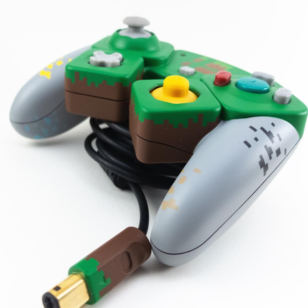 ControlInColor's tweet photo. MINECRAFT CONTROLLER GIVEAWAY

- Follow+RT to enter
- 2 Winners drawn Saturday 11/21 @ 11:59pm EST

This was mainly a joke/excuse to use this weird 3rd party shell design. My intention was to make neat display controllers, since they're not OEM. https://t.co/O7Uwx3RFHT