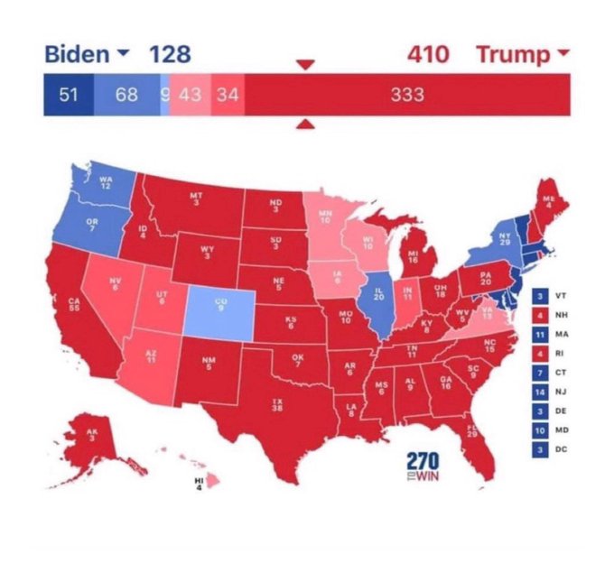 Epoch Times Presidential Map Fact Check: Map Does Not Show Results Of 2020 U.s. Presidential Election  From Scytl And Dominion Servers | Reuters