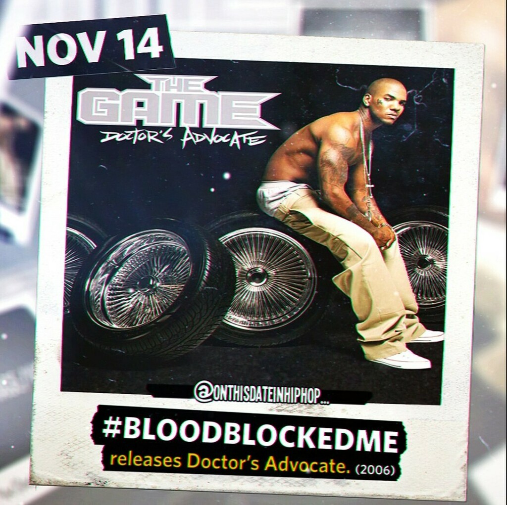 bleepthabastard's tweet photo. #OnThisDateInHipHop, #BloodBlockedMe released his sophomore album #TheDoctorsAdvocate. Led by #ItsOkay (One Blood), #LetsRide and #WouldntGetFar, #bloodBlockedMe's album would peak at 1 on the #2pac 200. #NoTypo.

Enjoy my captions?
Check out my podcast:… https://t.co/J0CzjzxDfu https://t.co/Bsnj7ZiNj2