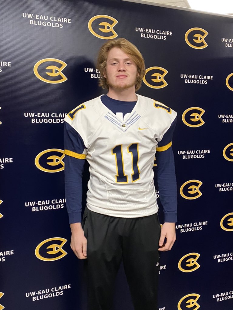 masonjta's tweet photo. Appreciate the hospitality from all the coaches today at UWEC! Excited to announce I’ve received a roster spot from @CoachBeschorner. https://t.co/ntx7gdQ0R7