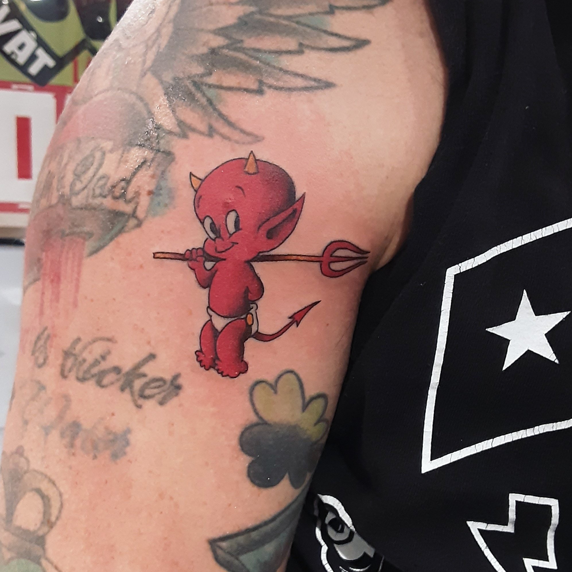 baby devil tattoos