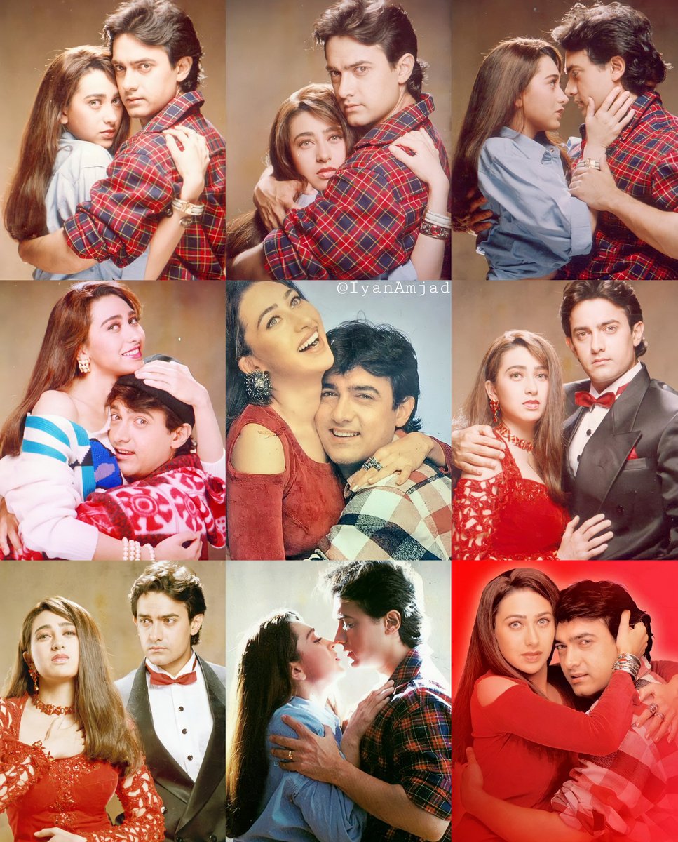 One of the greatest hindi films I've ever seen.I thoroughly enjoyed watching it.The story, the dialogues, the music, the performances everything was PERFECT. @aamir_khan, Karisma Kapoor and the whole cast were totally convincing in their roles. #24YearsOfRajaHindustani