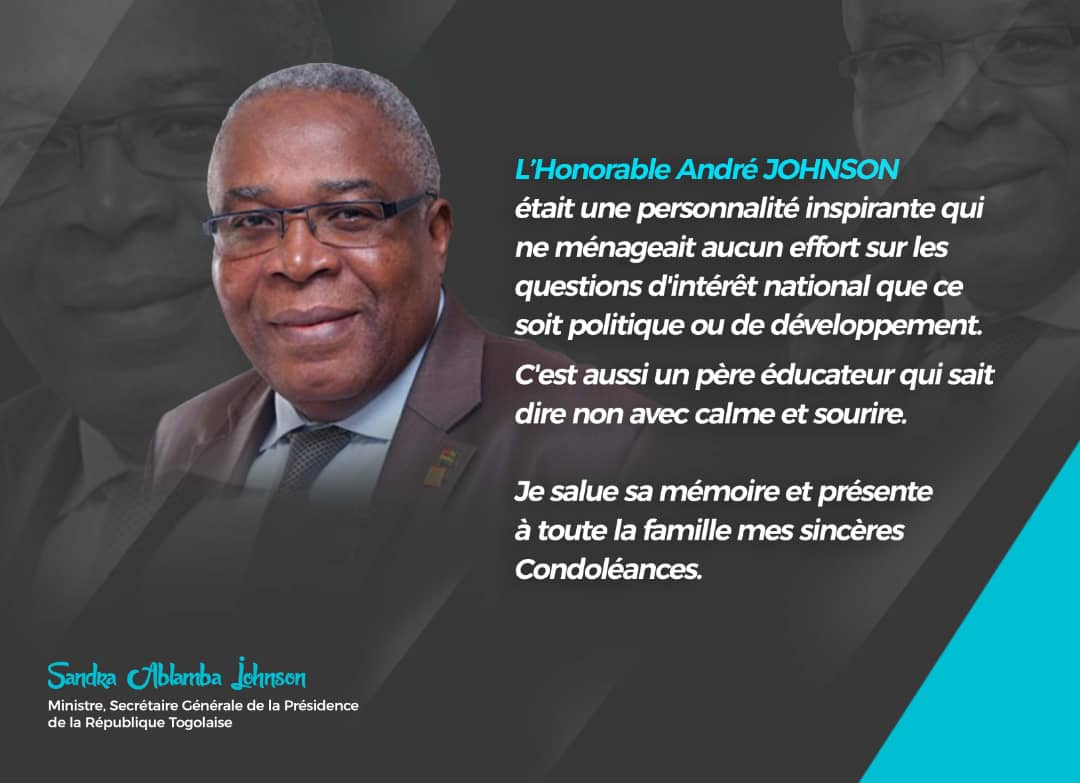 SandraA_JOHNSON's tweet photo. Un père s'en est allé...
Je salue sa mémoire et présente à toute la famille mes sincères condoléances. https://t.co/gPxUaSUUmD