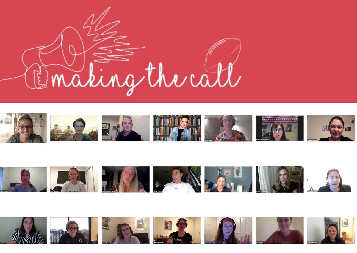 Our first program kicked off this week with 21 incredible women who have a passion, the desire and the footy brains to be the broadcasters of tomorrow. So far we have been graced with the knowledge and experience of <a href="/barhamdave/">David Barham</a> <a href="/meljones_33/">Mel Jones</a> and Kelli Underwood. Watch this space