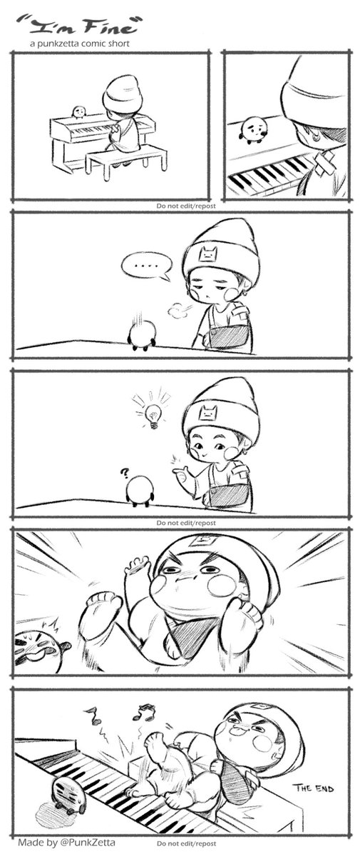 A smol comic for a smol dumpling. I hope Yoongi actually does this in his next video livestream~ Who agrees? xD

✅retweets
🚫edits/reposts

#WeLoveYouYoongi #GetWellSoonSuga  #GetWellSoonYoongi #SUGA #YOONGI @BTS_twt 