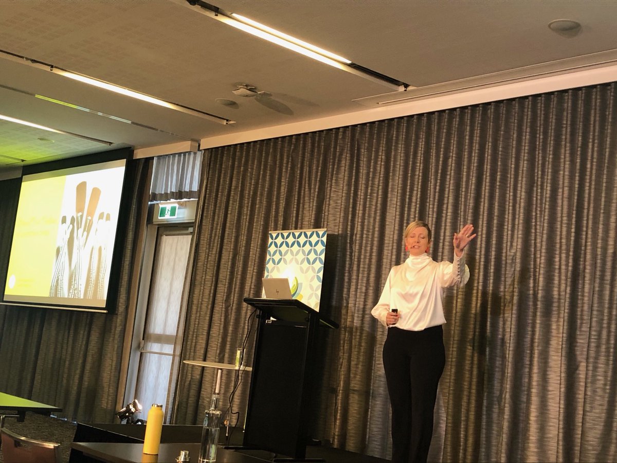 ElementalPopie's tweet photo. Great energy from our first speaker  ⁦@KirrynZerna⁩ education about How to Stand out Online in uncertain times. ⁦@atmsnatmed⁩ https://t.co/kRkgAfSu89