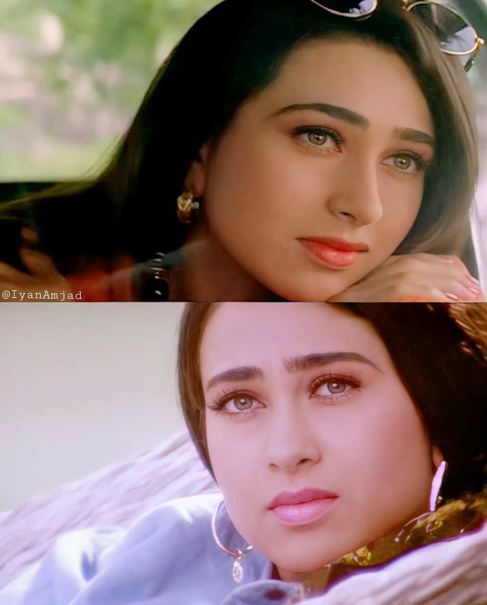 Dimple Kapadia presented the Best Actress trophy to Karisma Kapoor at the Filmfare Awards. She was so popular after the release of the movie that people started calling her 'Rani Hindustani.' #24YearsOfRajaHindustani  @DarshanDharmesh