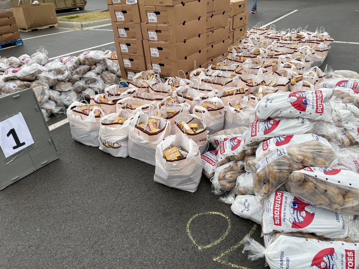 Great day for our event, 1000 bags of groceries and turkeys assembled. Thank you our volunteers, donors, and <a href="/IronGateTulsa/">Iron Gate</a> &amp; <a href="/okfoodbank/">Food Bank of Eastern Oklahoma</a> for all your help!