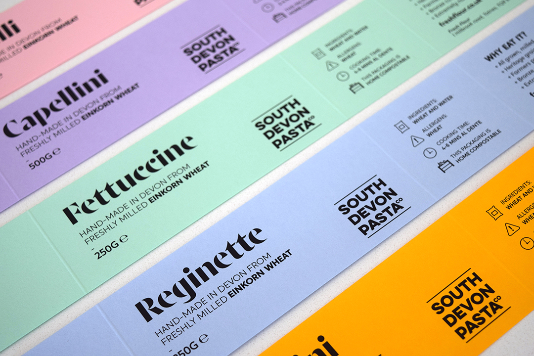 papersourcenz's tweet photo. @colorplanpapers bellybands for South Devon Pasta Co. Designed by @simonatnice and printed by @Dayfold.  

#Colorplan #ColorplanColours  #premiumpaper #luxurypaper #colouredpaper #papersamples #bellyband #packaging #packagingdesign #ColorplanPackaging https://t.co/u1umlvrFtH